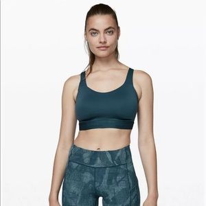 Lululemon Fine Form Bra / Teal Blue /34 D